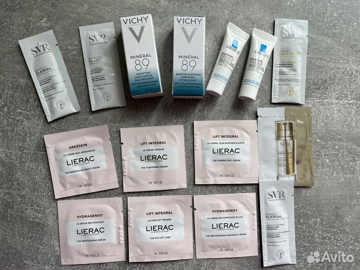 Набор пробников Lierac, SRV, Vichy