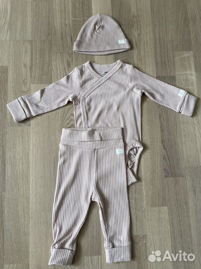 Комплект боди, штаны, шапочка hm 62