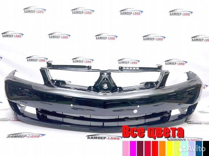 Бампер передний mitsubishi lancer 9 2004 Новый Люб