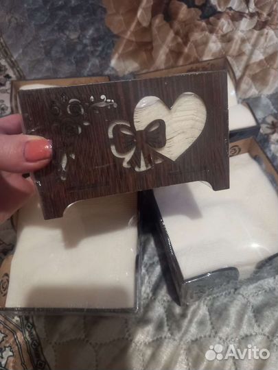 Салфетница из дерева