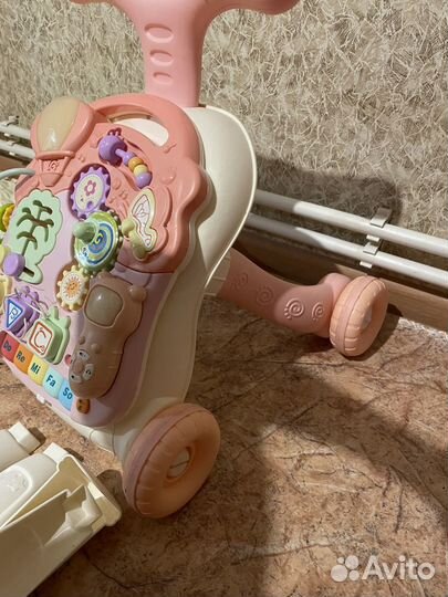 Ходунки каталка 3 в 1