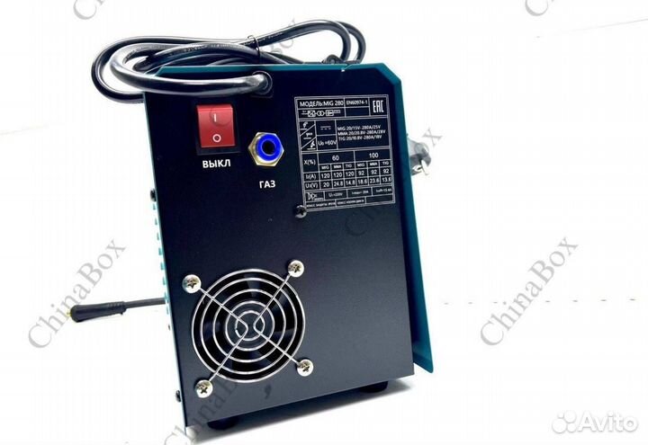 Сварочный полуавтомат 4в1 280 ампер (Арт.13114)