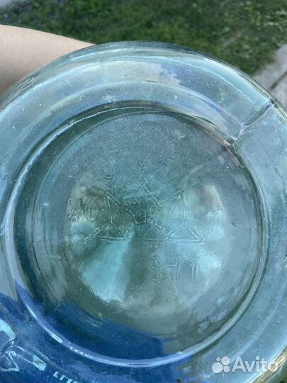 Бутылка стеклянная 20 литров