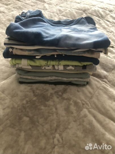 Вещи пакетом на мальчика 56-62