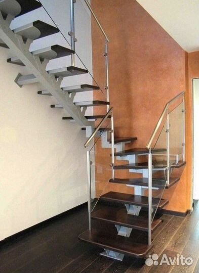 Лестница в стиле лофт