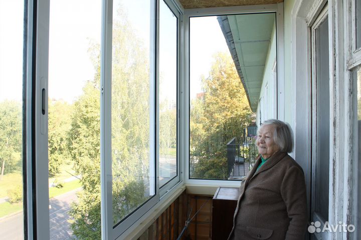 Остекление балкона. Алюминиевые окна и системы