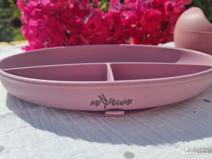 Набор детской силиконовой посуды