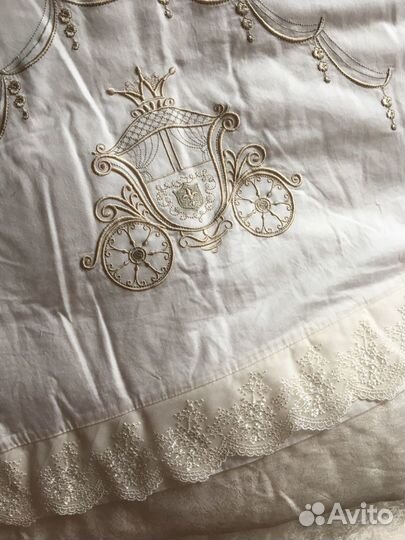 Бортики + одеяло + наволочка на детскую кровать