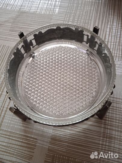 Пепельница хрустальная СССР