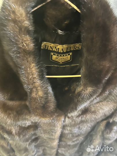Шуба норковая 42 44 поперечка