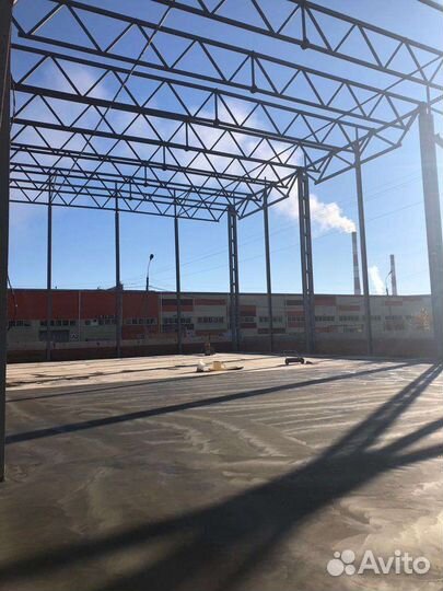 Изготовление и монтаж металлоконструкций, ангаров