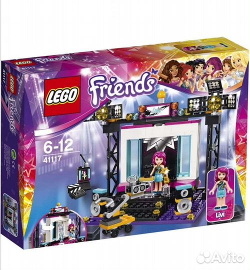 Конструктор Lego Friends Поп-звезда: телестудия