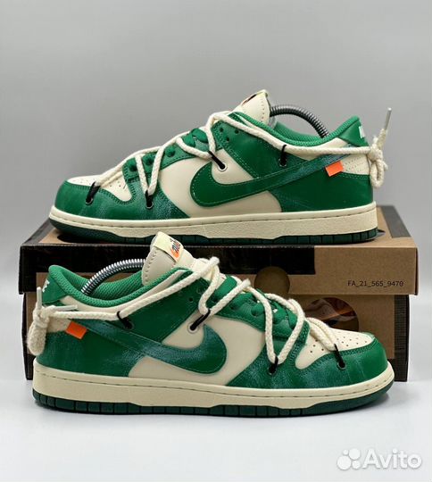 Кроссовки Nike Dunk Low & Off-White