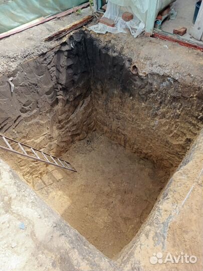 Копка траншей вручную земляные работы