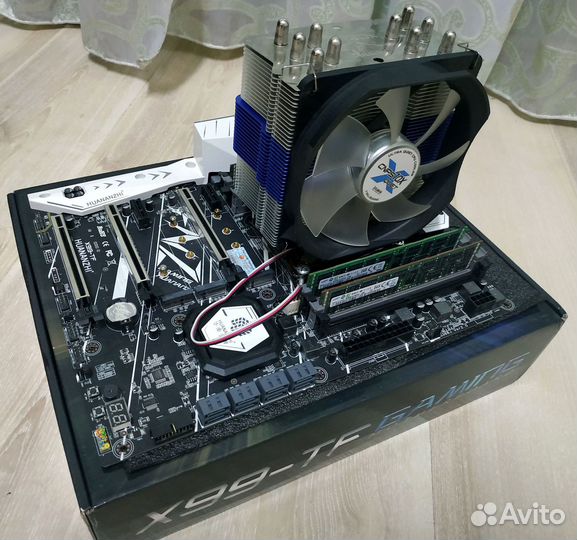 Связка Huananzhi X99-TF /Xeon 2666v3 /DDR3 32Gb