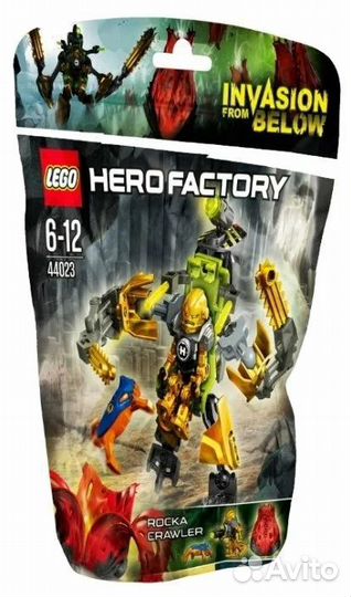 Новое коллекционное Lego Hero Factory