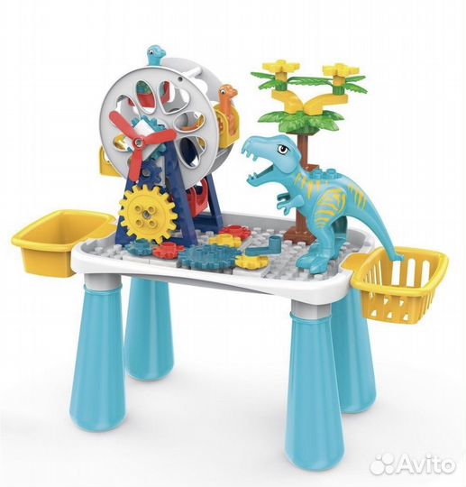 Конструктор - стол, сосместим с lego дупло, новый