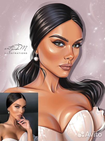 Логотип, портрет, стикеры, аватарка