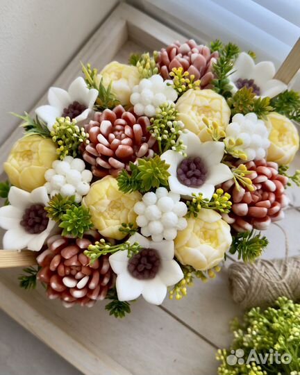 Букеты из мыла ручной работы подарки для учителя