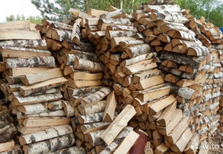 Дрова колотые