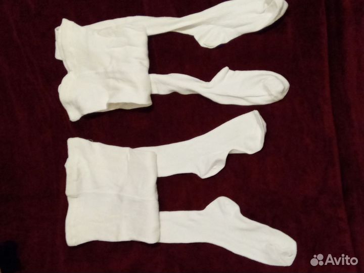 Колготки новые хлопок 100%. На 120-140 см