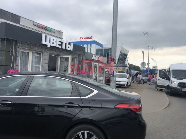 Торг. павильон около Автовокзала