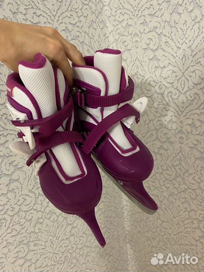 Коньки детские раздвижные