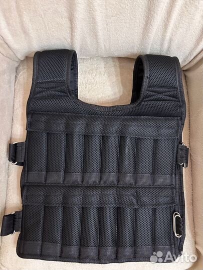 Жилет утяжелитель с грузиками 18 кг