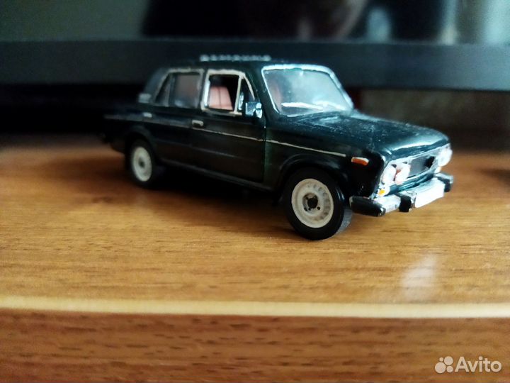 Моделька автомобиля ваз 2106 1/36