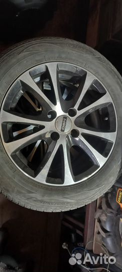 Колеса в сборе r15 летние разболтовка 4/100
