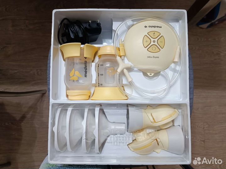Молокоотсос электрический двойной medela