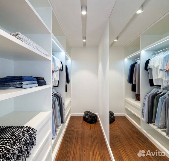 Светодиодная подсветка гардеробной комнаты a 8