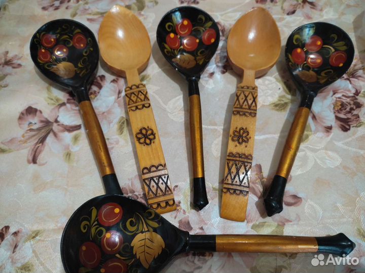 Деревянные ложки. Состояние отличное