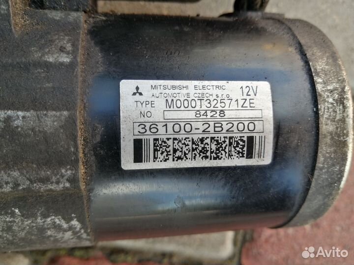 Стартер Киа Сид 1 Рио 3 1.6 солярис