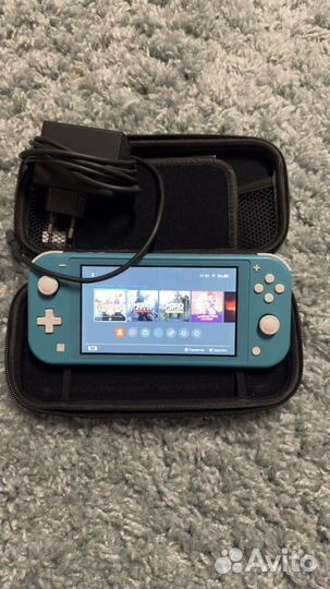 Nintendo switch lite с играми