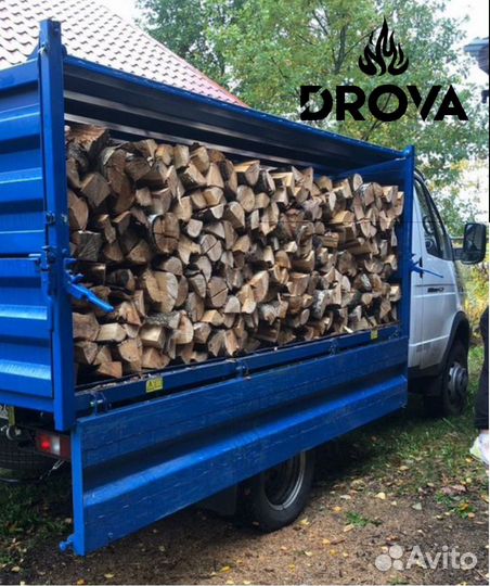 Дрова березовые колотые