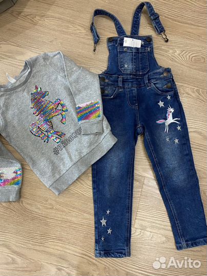 Вещи для девочки на 3-5 лет