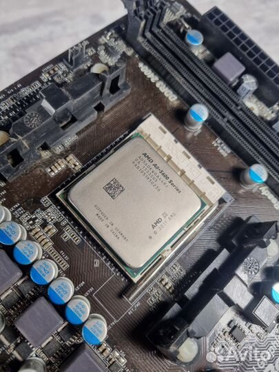 Материнская плата FM2 + процессор