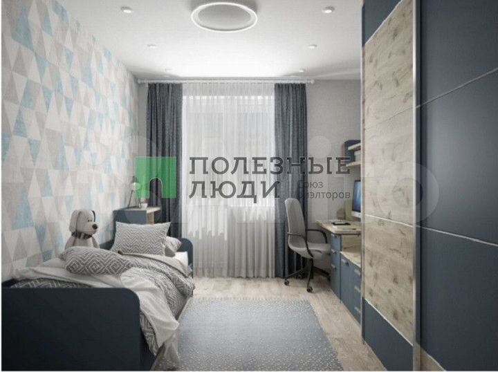 3-к. квартира, 63 м², 5/16 эт.