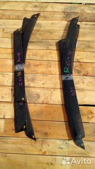 Honda fit GD c 2001г ветровики боковых стекол