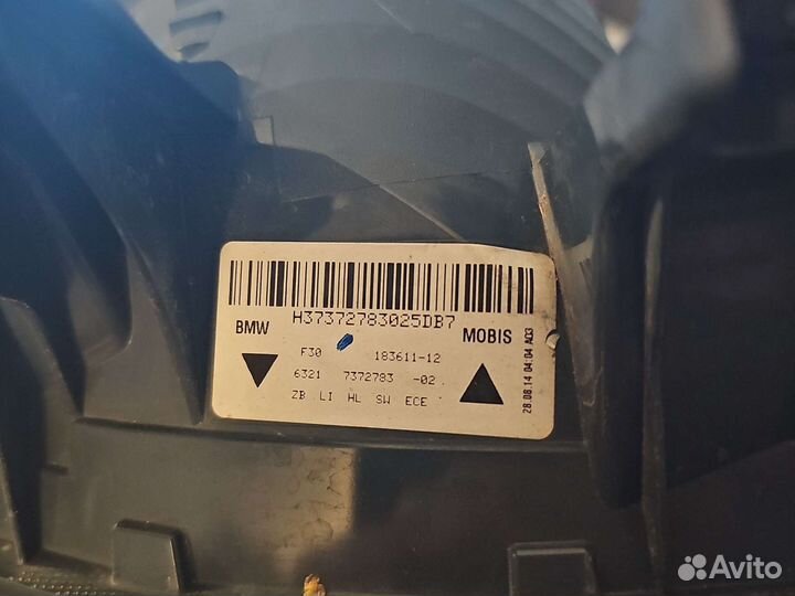 Фонарь задний левый внешний BMW F30