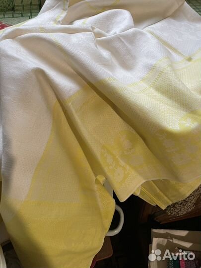 Скатерть лен СССР новая
