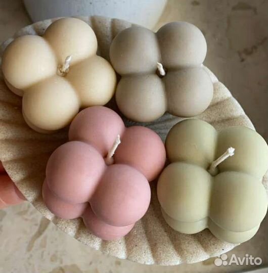 Свечи ручной работы в ассортименте