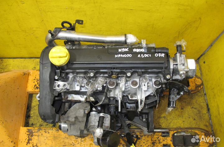 Двигатель Renault Kangoo 1.5 d K9K 802 2010 г