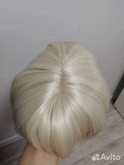 Парик каре блонд