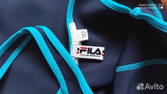 Купальник новый Fila для девочки р 152