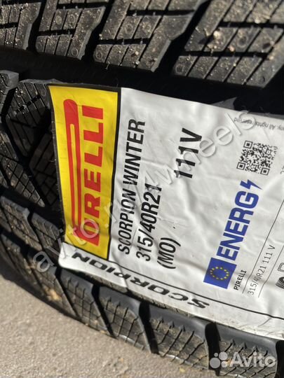 Pirelli Scorpion Winter 315/40 R21 и 275/45 R21 111V