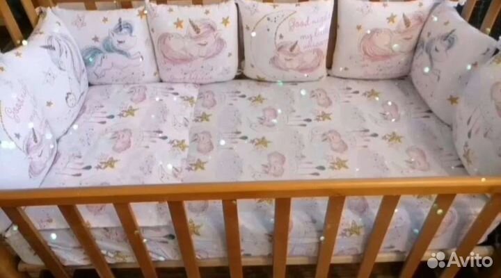 Детское постельное белье в детскую кроватку