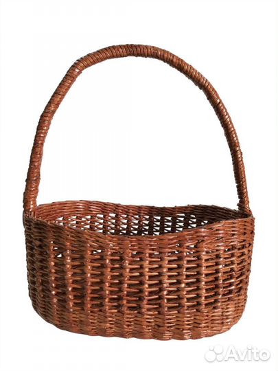 Корзина плетеная подарочная