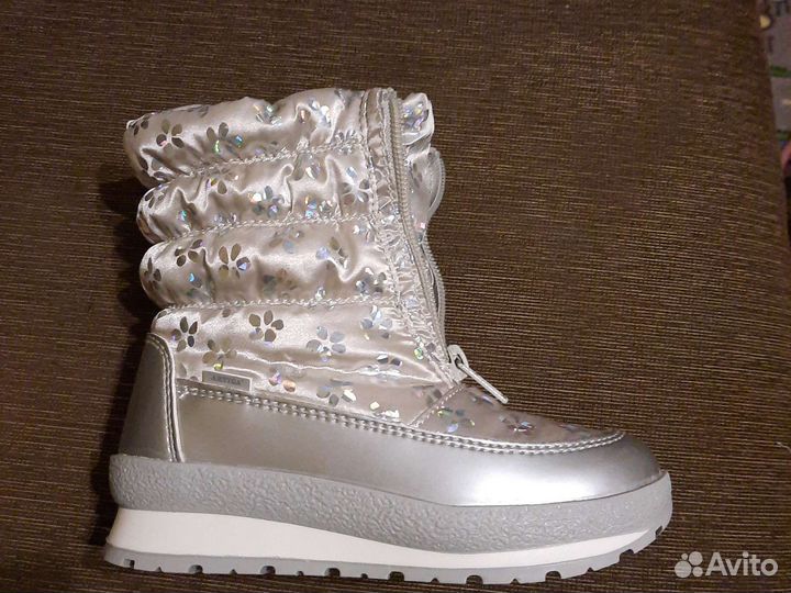 Сапоги зимние для девочки 23-24 размер